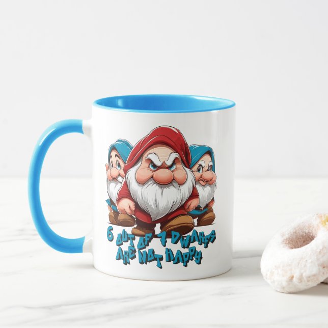 Caneca Grumpy e amigos (Com Donut)
