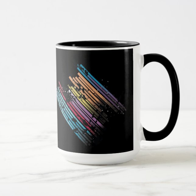 Caneca Grunge Design Mug (Direita)