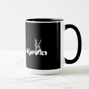Caneca Grunge Monogrammed
