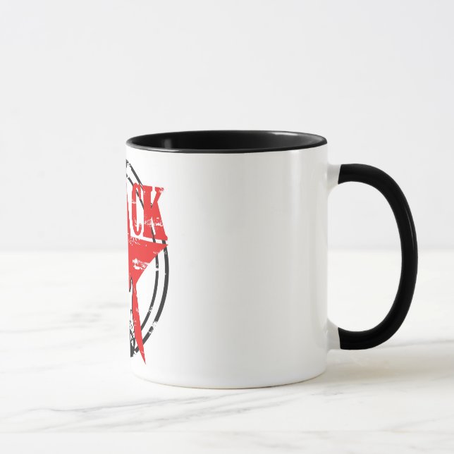 Caneca Grunge Rock (Direita)