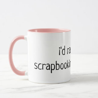 Caneca GRUPO da CADEIRA que scrapbooking com cassie