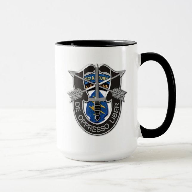 Caneca Grupo das Forças Especiais do Exército SFGA SF vet (Direita)