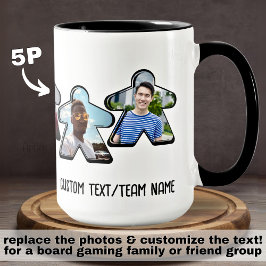 Caneca Grupo de Jogo de Fotografia Personalizado 5P