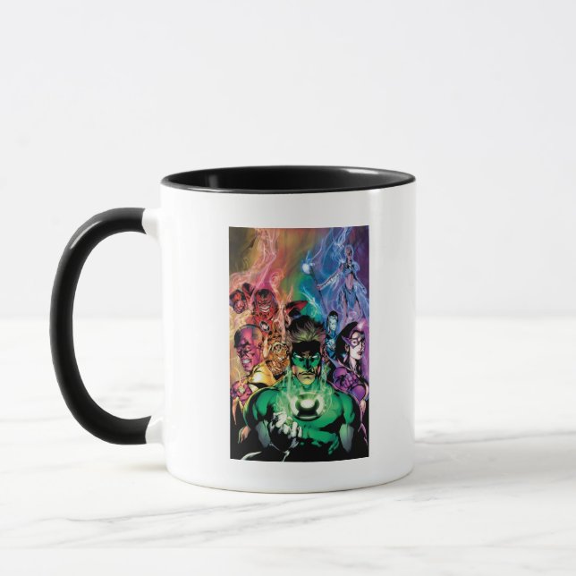Caneca Grupo Lanterna Corpo com Cores (Esquerda)