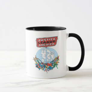 Caneca Grupo Liga da Justiça da América