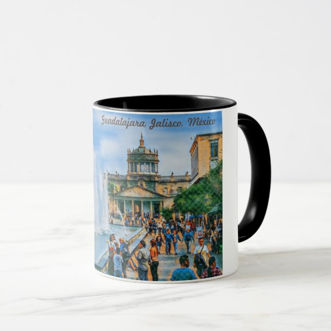 Caneca Guadalajara, México Hospicio Cabañas (Frente Esquerda)