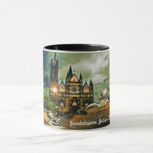 Caneca Guadalajara, México Templo Expiatorio Art