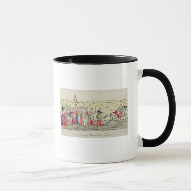 Caneca Guarda avançada das mulheres que vão a (Direita)