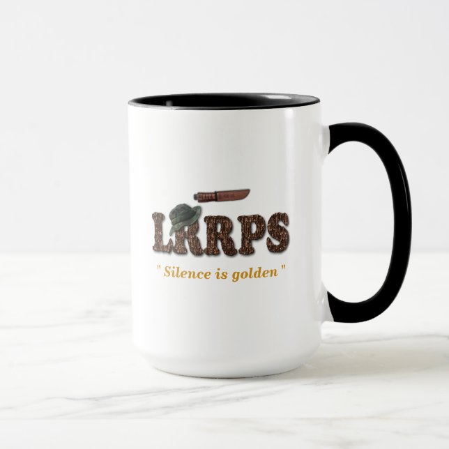 Caneca guardas aéreos do exército veteranos LRRPS veteran (Direita)