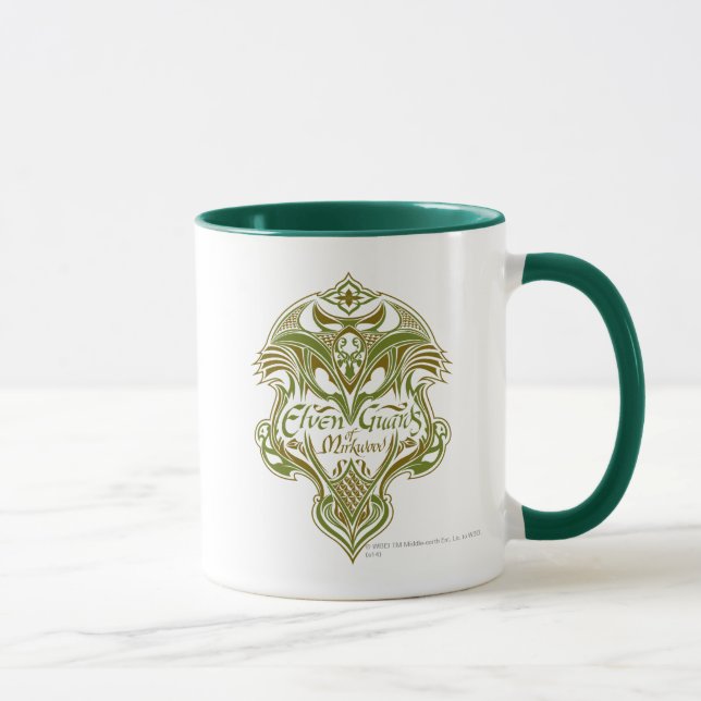 Caneca Guardas Elven do Ícone de blindagem Mirkwood (Direita)