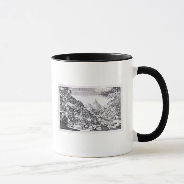 Caneca Guatemala', no espanhol America do Norte (Direita)