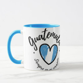 Caneca Guatemala Siempre en Mi Corazon I love Guatemala