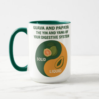 Caneca Guava e Papaya: O Yin e Yang do seu Digesti