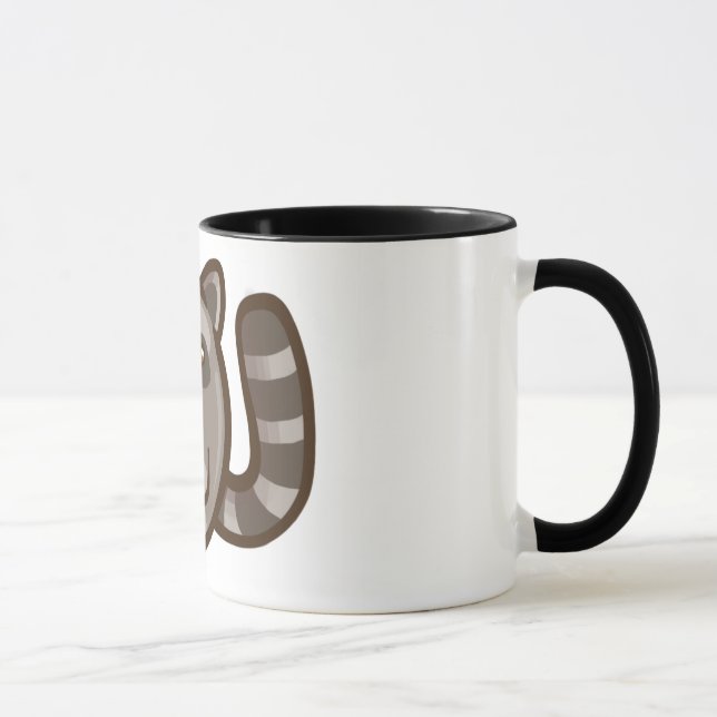 Caneca Guaxinim de Chibi (Direita)