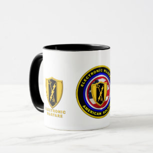 Caneca Guerra Eletrônica Contra Veteranos do Exército Org