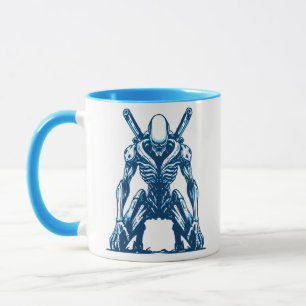 Caneca Guerreiro da Alienígena Cyborg - Futuralista Monst