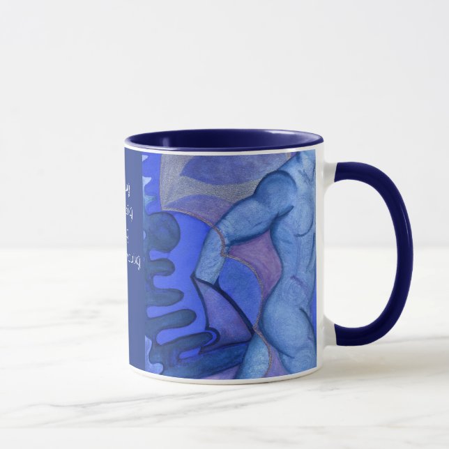 Caneca Guerreiro Índigo (Direita)
