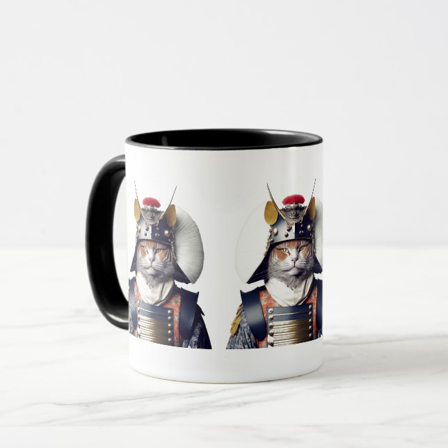 Caneca Guerreiro Samurai (Frente Esquerda)