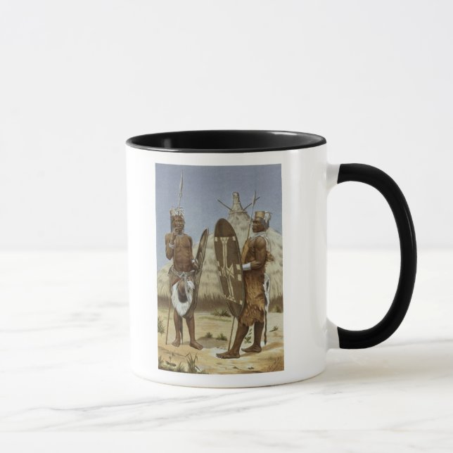 Caneca Guerreiros de Nyam-nyam da história da humanidade (Direita)