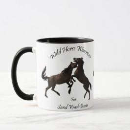 Caneca Guerreiros do cavalo selvagem