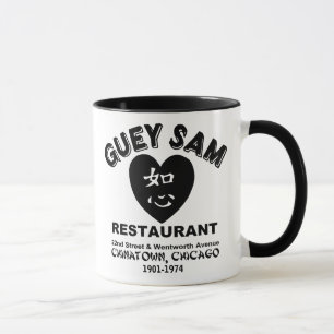 Caneca Guey Sam Restaurant, Chinatown, Chicago, IL
