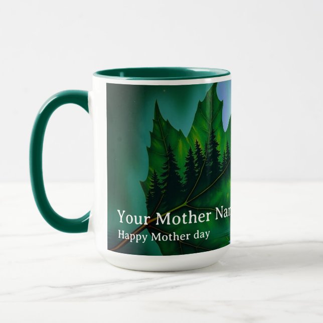 Caneca Guia de Canoagem do Rio Maple Aurora (Esquerda)