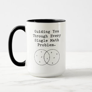 Caneca Guiando Você Através de Todos os Problemas de Mate