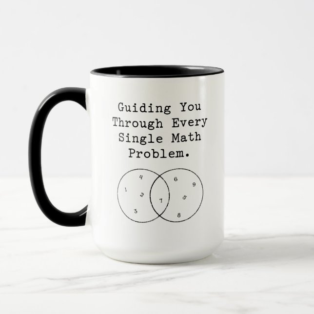 Caneca Guiando Você Através de Todos os Problemas de Mate (Esquerda)