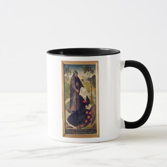 Caneca Guillemette de Montagu com santo Guilherme (Direita)