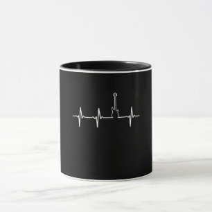 Caneca Guitar Lover Bass-Guitarra Incrível Pulsação