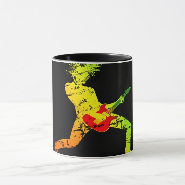 Caneca Guitar Playing Rocker (Centro)