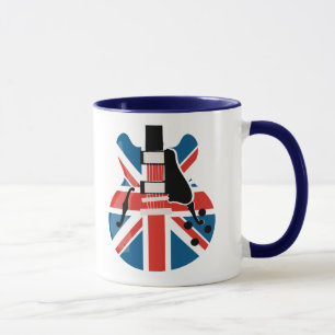 Caneca Guitarra de Britpop