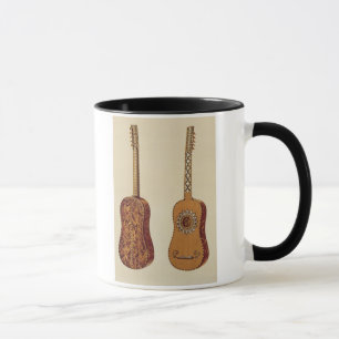 Caneca Guitarra de Rizzio, "dos instrumentos musicais"