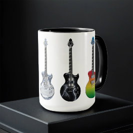 Caneca Guitarras elétricas