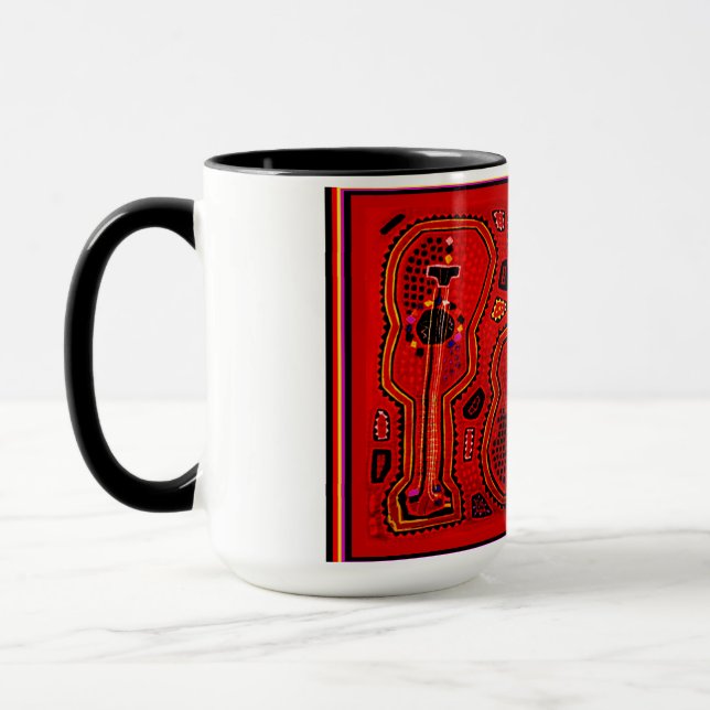 Caneca Guitarras Indian Kuna (Esquerda)