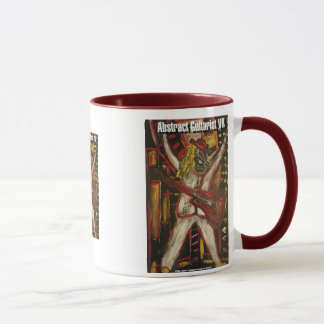 Caneca guitarrista abstrato VII