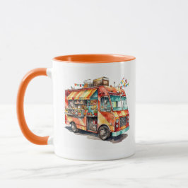 Caneca guloseima especial de caminhão de comida