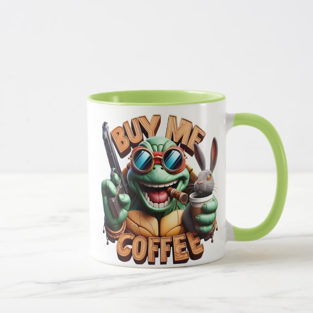 Caneca Gunmans Morning Brew Me Comprar Um Café (Direita)