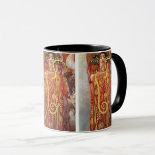 Caneca Gustav Klimt - Higéia Deusa da Medicina da Saúde