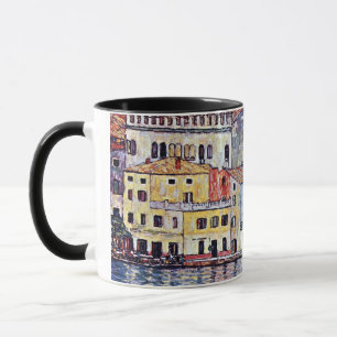 Caneca Gustav Klimt - Malcesine no Lago de Garda Itália