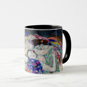 Caneca Gustav Klimt Pintando A Virgem