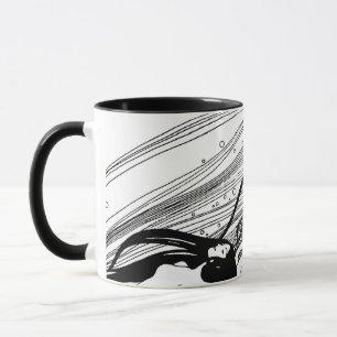 Caneca Gustav Klimt - Sangue de Peixe Arte Japonesa Surre