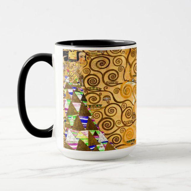 Caneca Gustav Klimt Tree of Life (Esquerda)