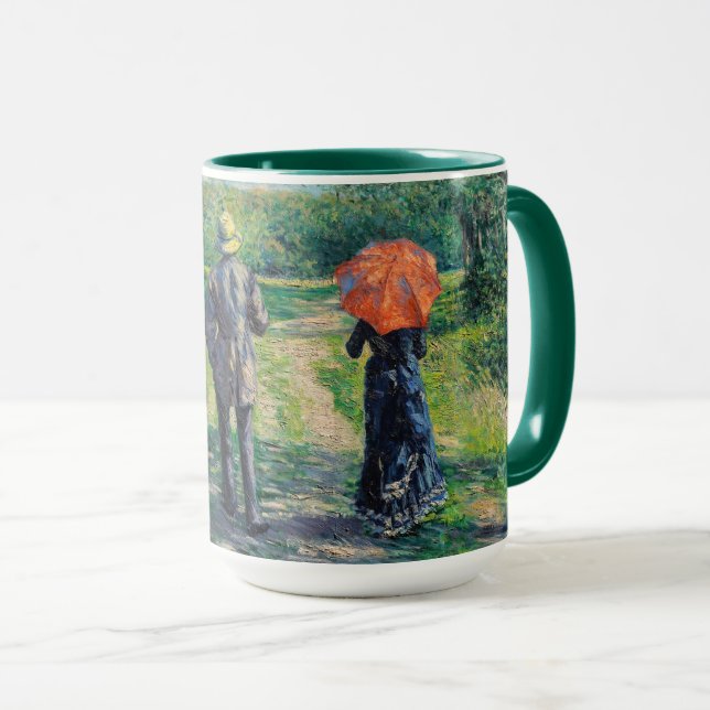 Caneca Gustave Caillebotte - O Caminho Subindo (Frente Esquerda)
