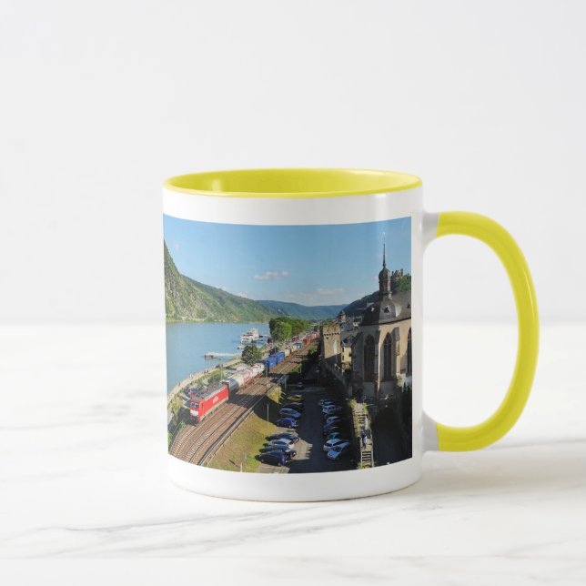 Caneca Güterzug em Oberwesel (Direita)