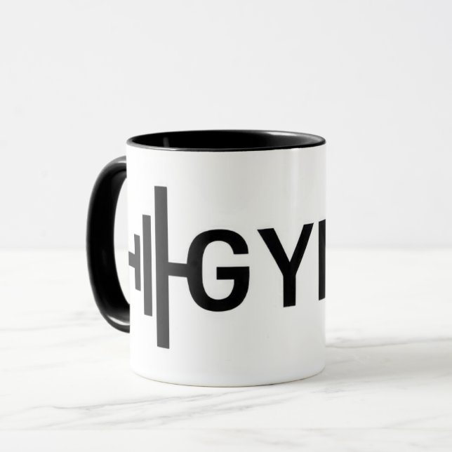 Caneca Gym Word (Frente Esquerda)