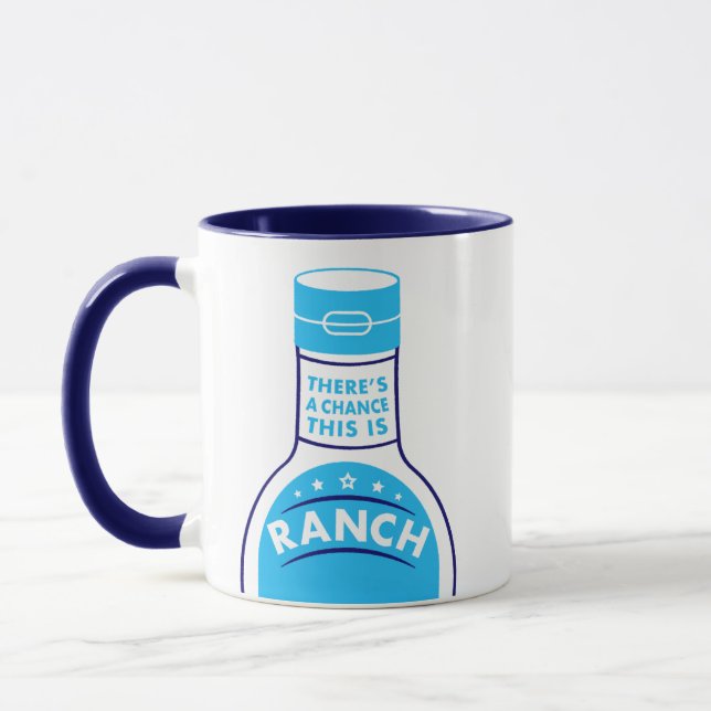 Caneca Há uma possibilidade que este é rancho engraçado (Esquerda)