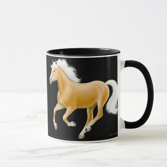 Caneca Haflinger Palomino Horse Mug (Direita)