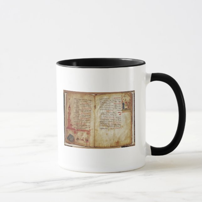 Caneca Hagadá para a véspera do Passover (Direita)