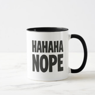 Caneca Hahaha Nope